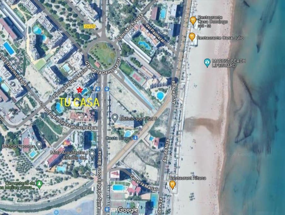 Cozy 3Br: Ac & Park, Beach 4Min Walk, Golf 15 Min Benimagrell Exterior foto